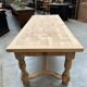 Solid oak table from the 1960s.