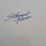 Flowery pie dish - Saint Clément