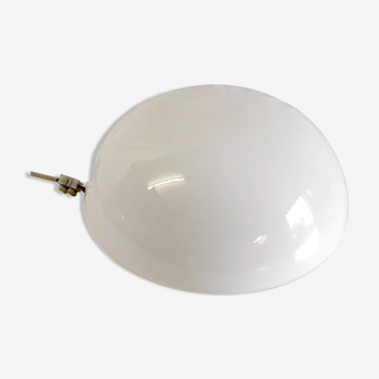 Ceiling lamp or wall lamp in opaline glass 25 cm – 60s/70s
