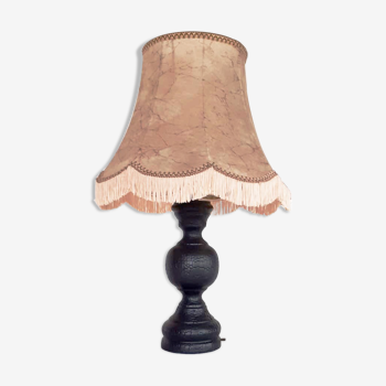 Lampe de chevet bois brulé Shou Sugi Ban Maud Supplies