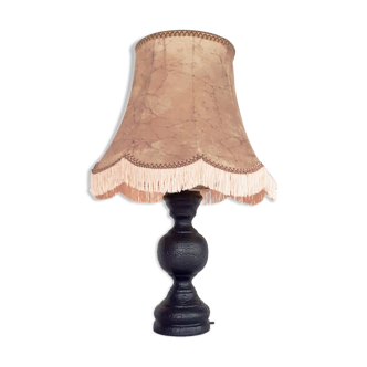 Lampe de chevet bois brulé Shou Sugi Ban Maud Supplies