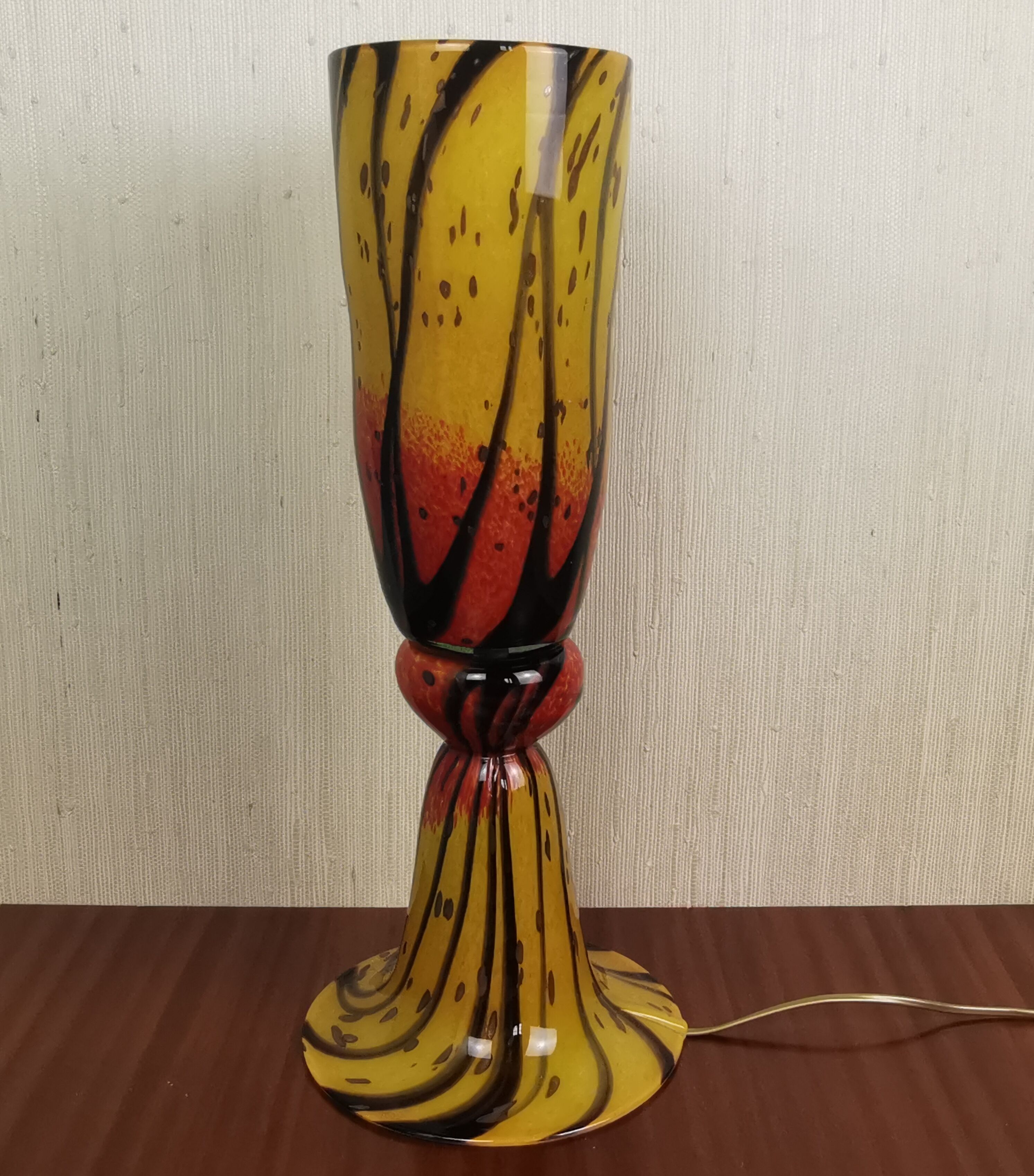 Lampe en verre de Murano