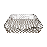 Metal office storage basket