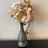 Small pewter soliflore vase
