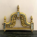 Architectural element from an Indian temple in gilded wood