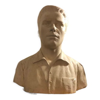 Bust signed E.A Minazolli