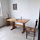 Mountain furniture table made of solid pine