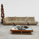 Canapé modulable Togo au design vintage, signé Michel Ducaroy Ligne Roset, 1970