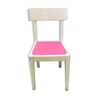 Chair in wood and formica