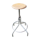 Adjustable industrial stool