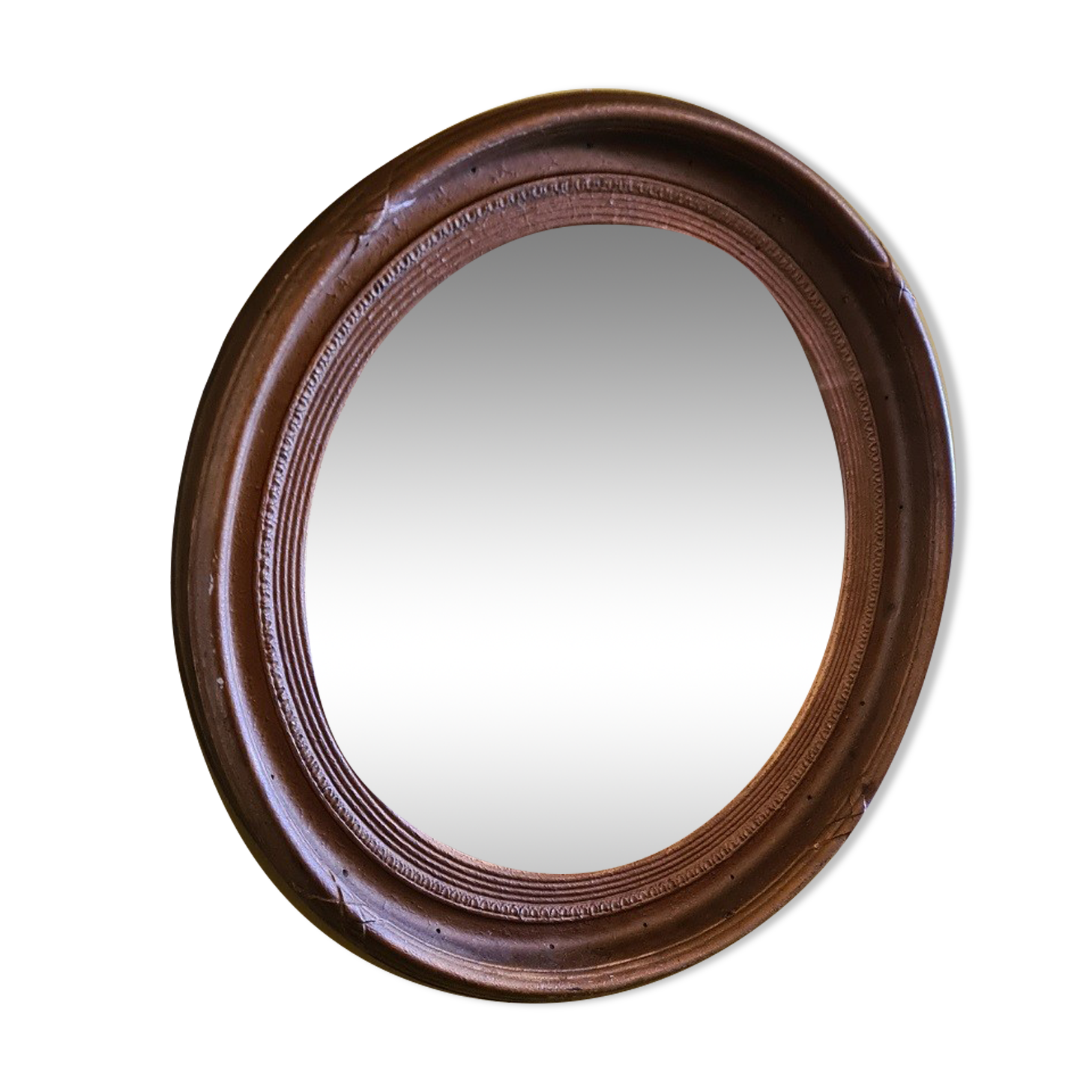 Antique Classic Butler Mirror,  from around 1900.