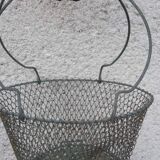 Vintage iron basket