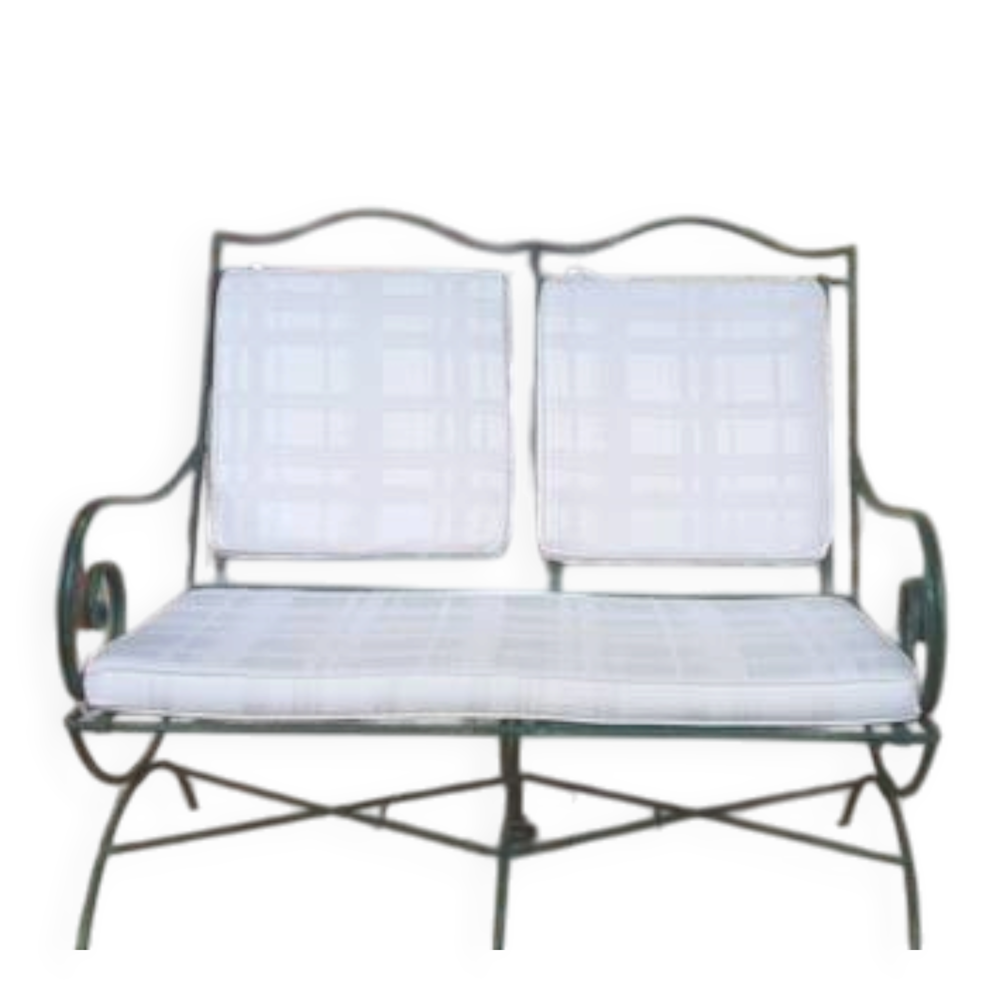 Canape fer forge