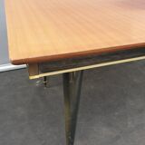Black teak table 1960s