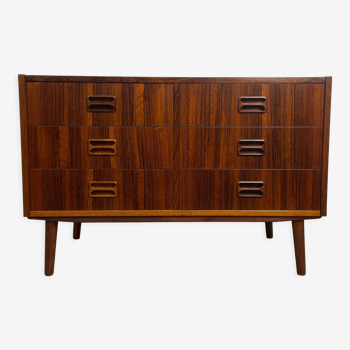 Commode basse scandinave en palissandre, années 60