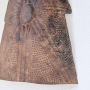 "Glagwa" shield embossed metal Cameroon 20th century