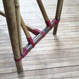 Rattan and rilsan planter