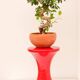 Original Tamtam Seat from the 1970s by Henry Massonnet – Bright Red