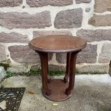 Art deco pedestal table