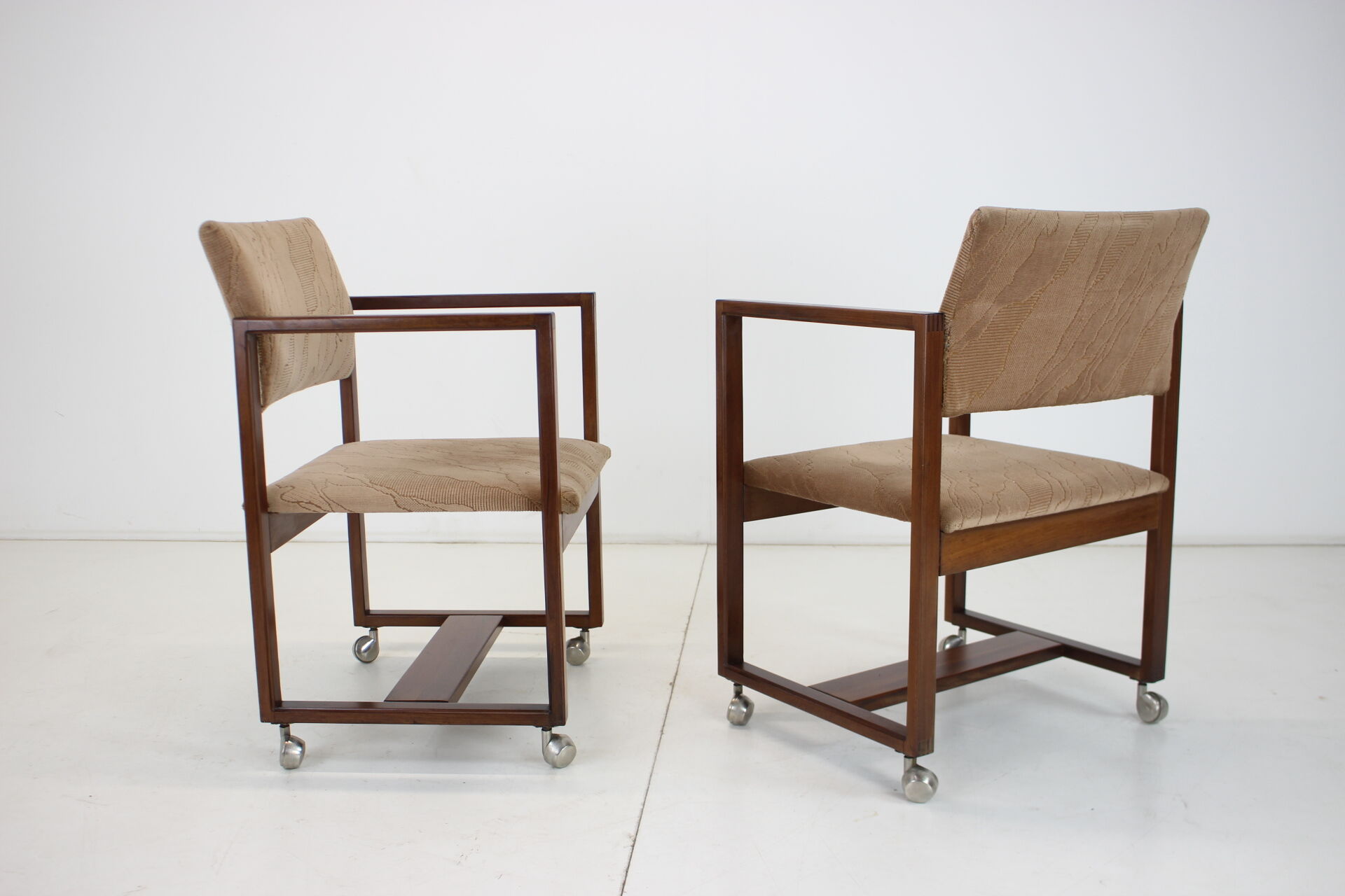 Pair of chairs or armchairs Czechoslovakia, 1980s