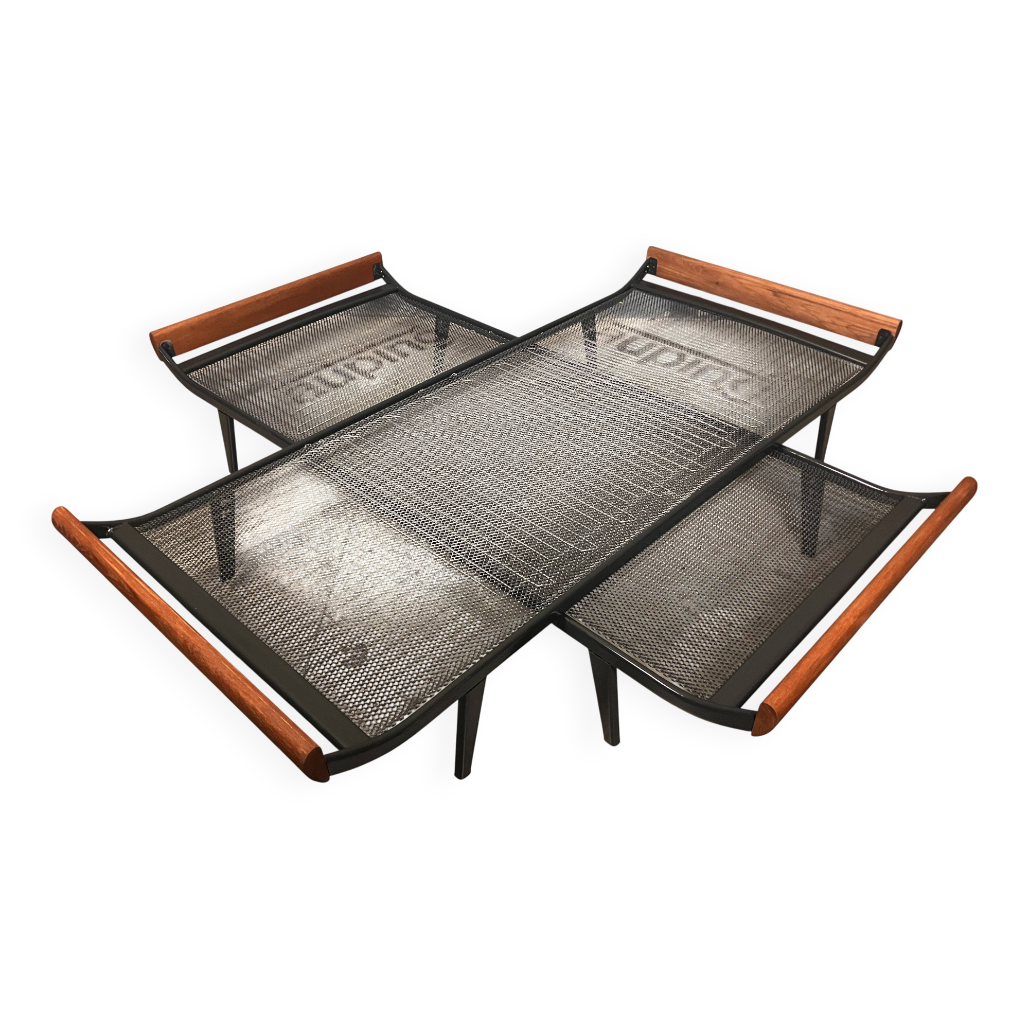 Deux lits de repos vintage Auping Cléopâtre