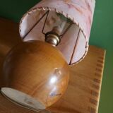 Vintage wooden lamp