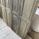 Trio of shutters louvers patina blue gray