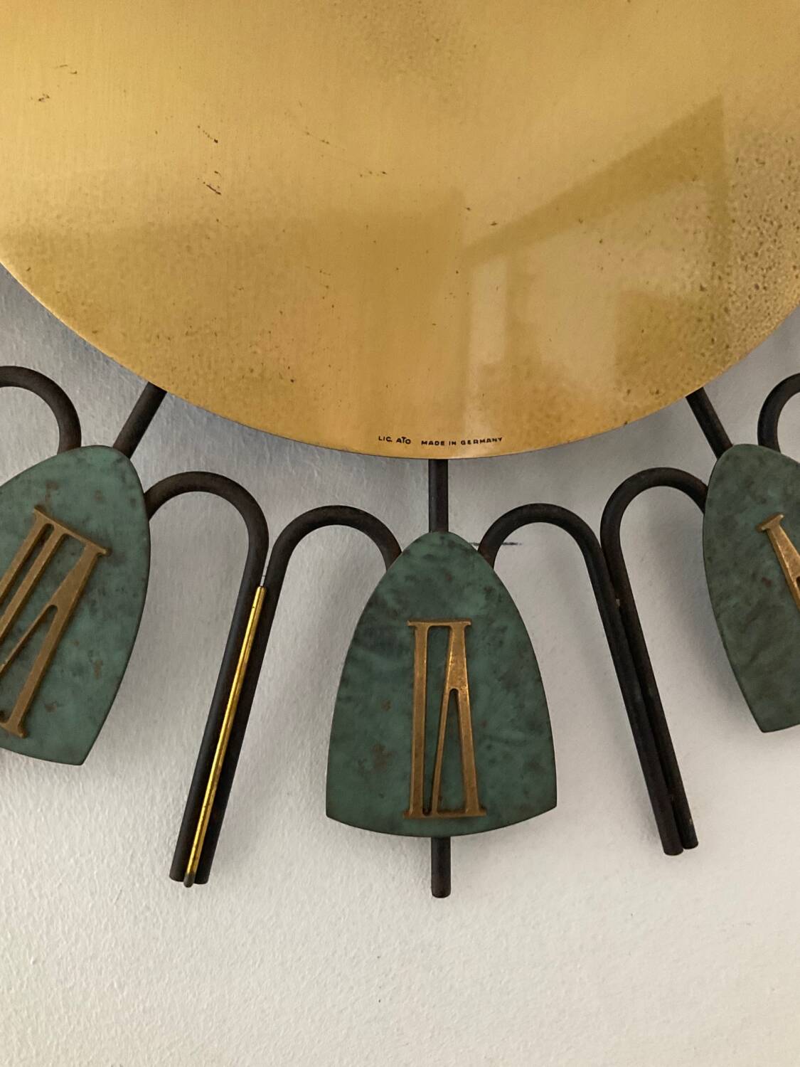 Vintage clock Junghans Ato-Mat Germany 70s