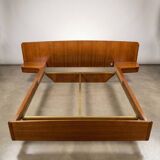 Scandinavian teak bed from the 1960s.