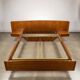 Scandinavian teak bed from the 1960s.