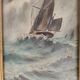 French oil painting, signed Chauvry, 1929