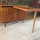 Buffet, table vintage teck 1960
