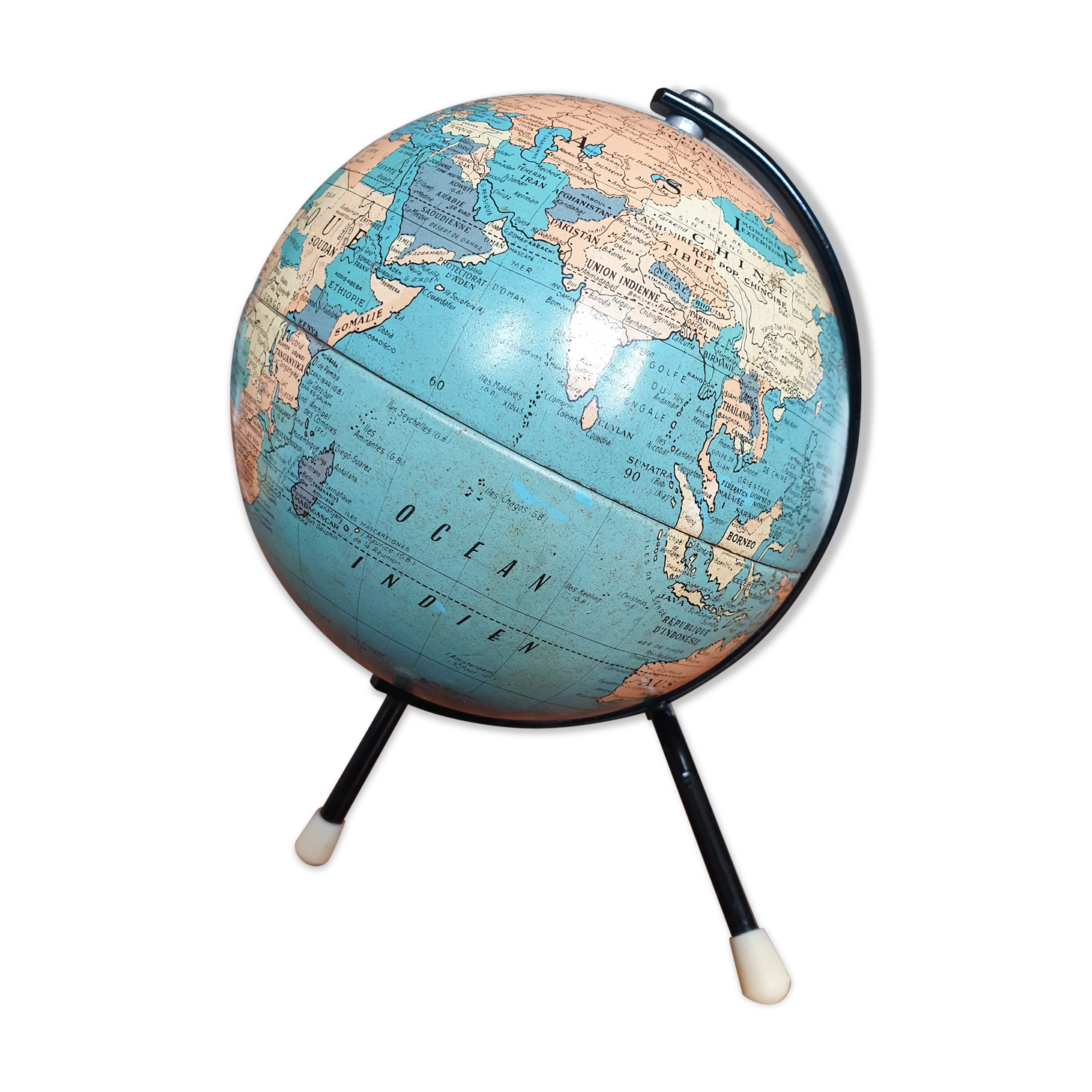 Vintage Earth Globe
