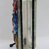 Lamp atmosphere vintage rooster in glass mosaic 1960