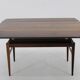 1960s Danish Adjustable Coffee Table