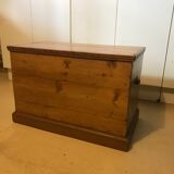 English pine chest
