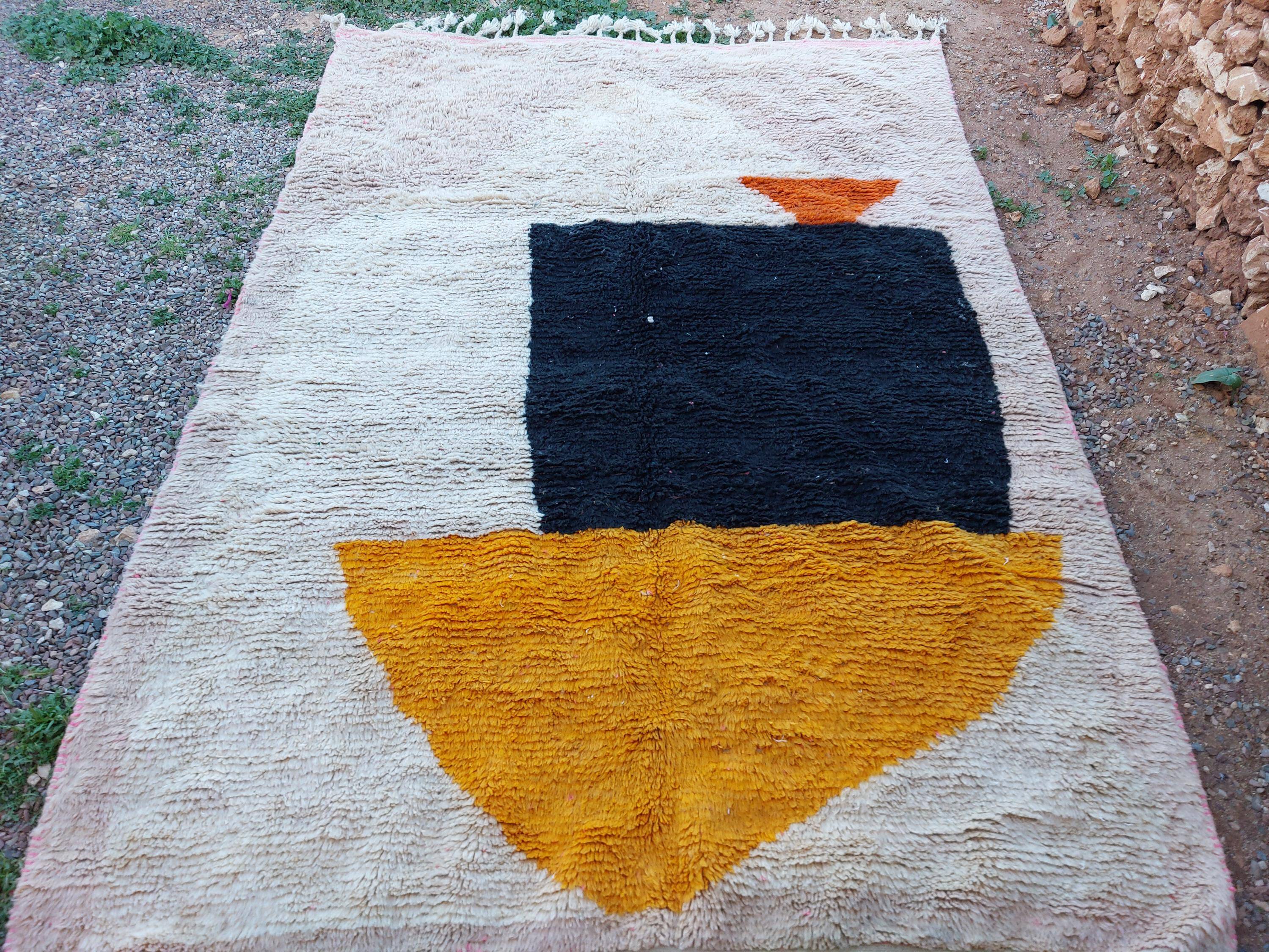 Handmade Moroccan rug high quality 2.5x1.5 m