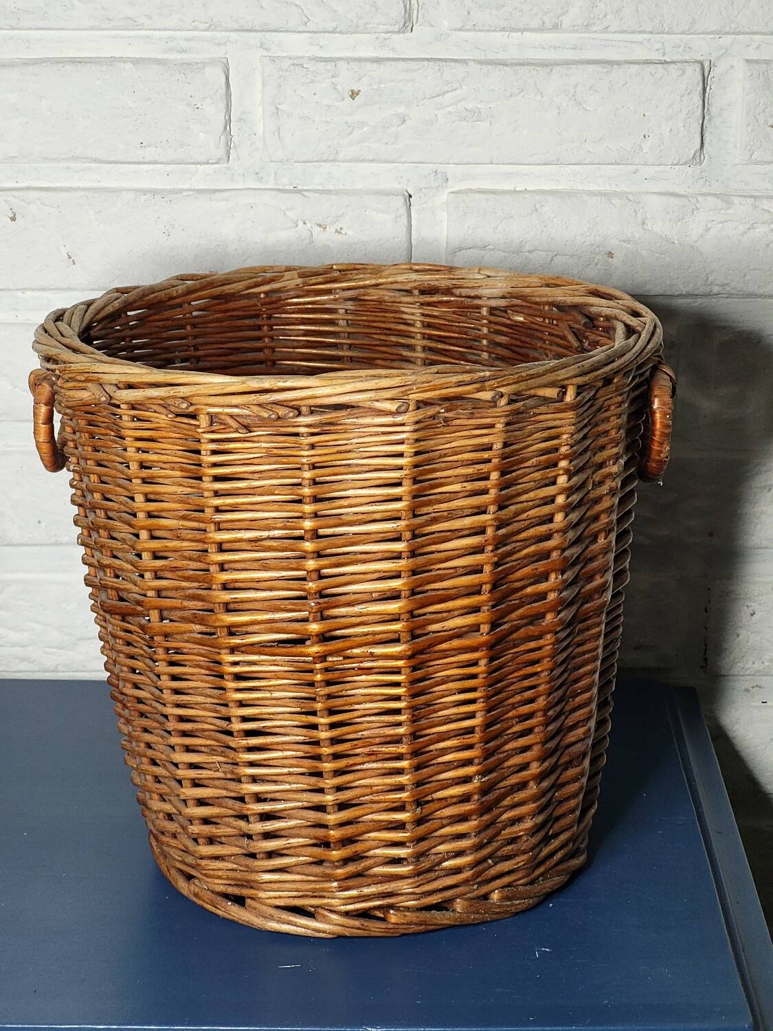 Vintage trash basket