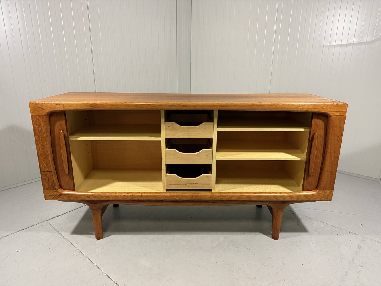 Johannes Andersen oak sideboard for Silkeborg, Denmark 1960’s