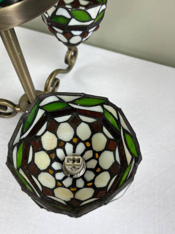 Lustre pâte de verre
