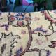 Vintage Faded Rug Pillow Case 50x50 cm