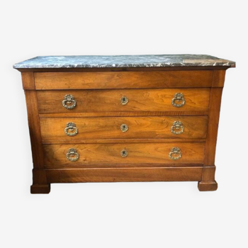 Commode avec plateau en marbre