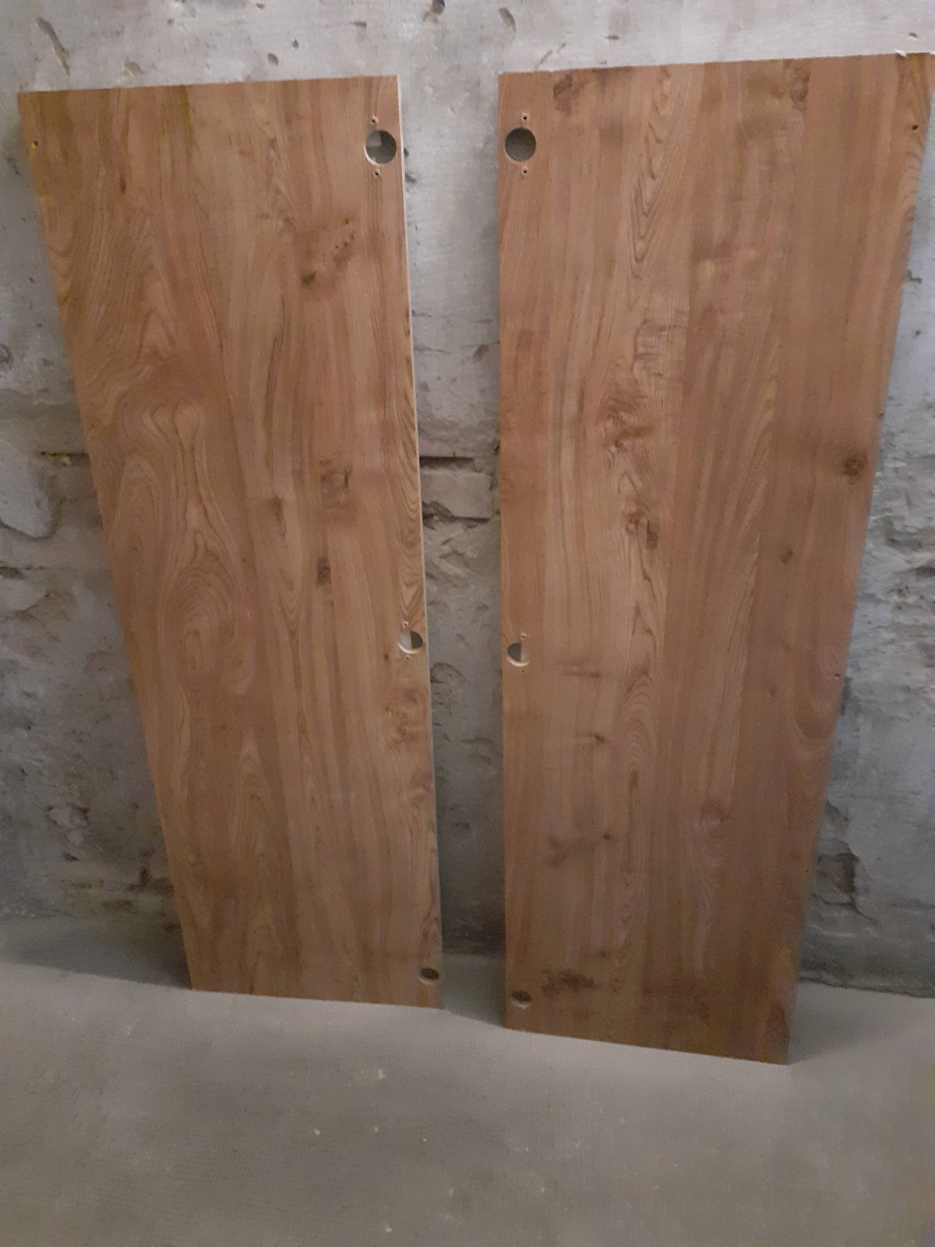 Paire de portes d'armoire nordique