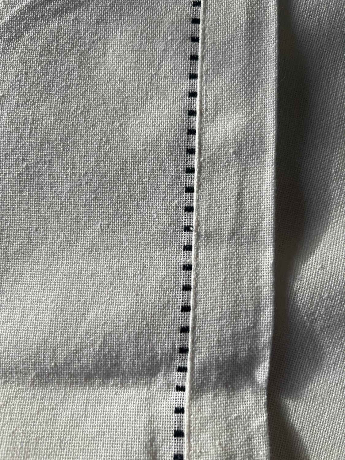 Embroidered cotton tablecloth