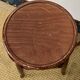Paire de tabourets bas en bois courbé style "Thonet" vintage