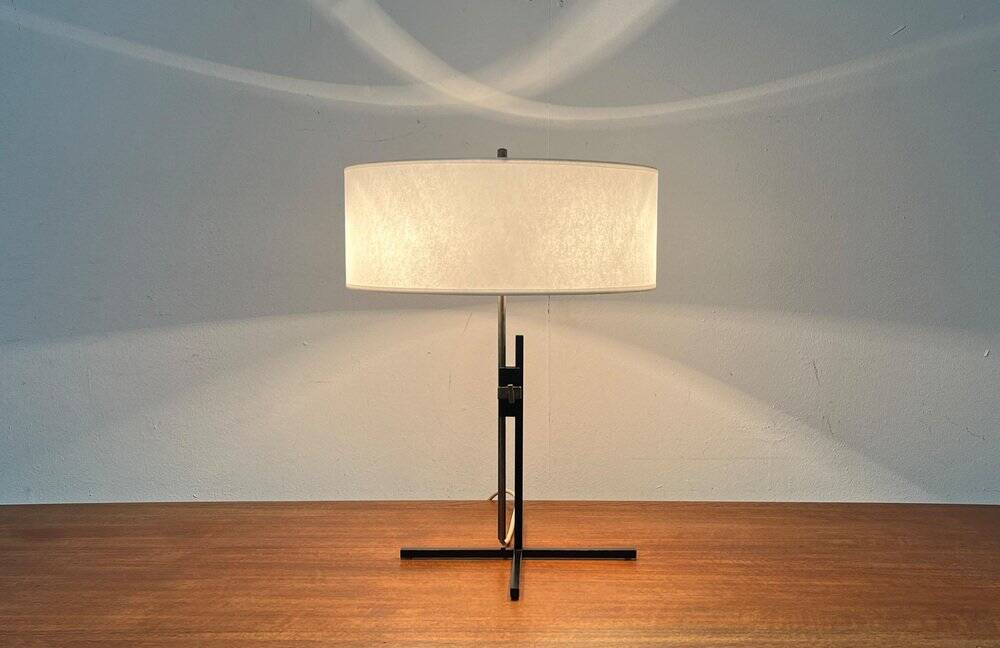 Mid-century German table lamp by Kaiser Leuchten, 1960s.