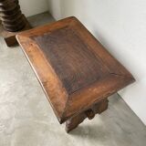 50s Brutalist Oak Coffee Table