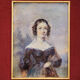 <Portrait de jeune femme>,peintre du 19ème siècle