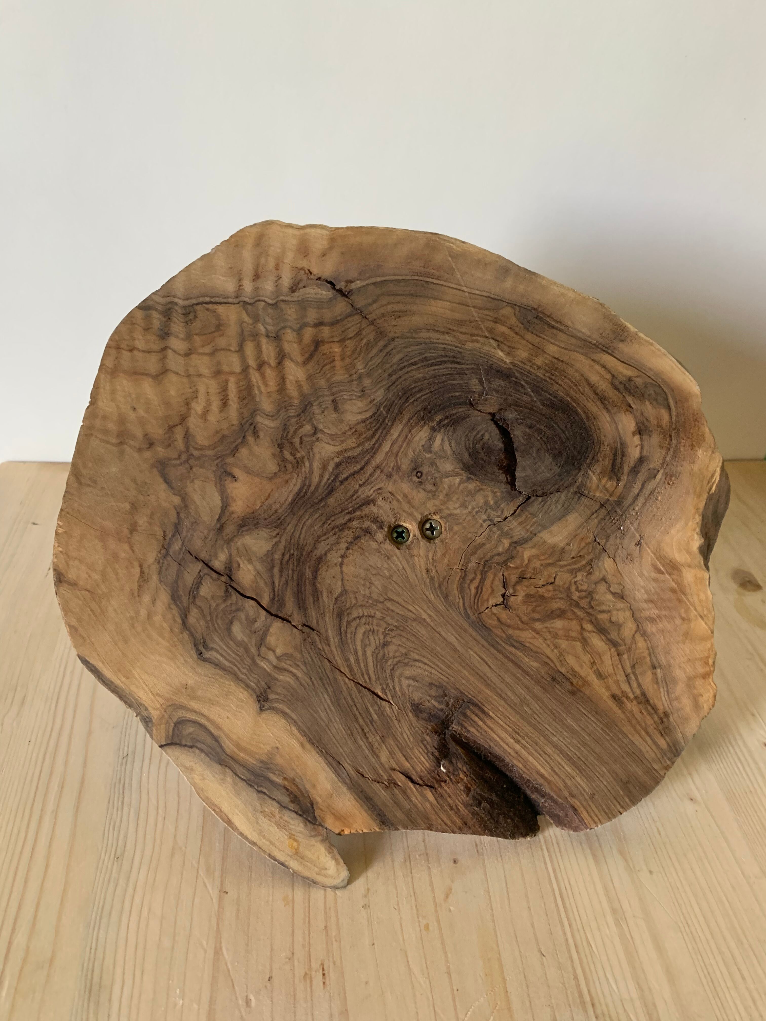 Wooden cheese platter