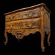 Provençal jumping commode Arlésienne from the Louis XV period in walnut from the 17th century.